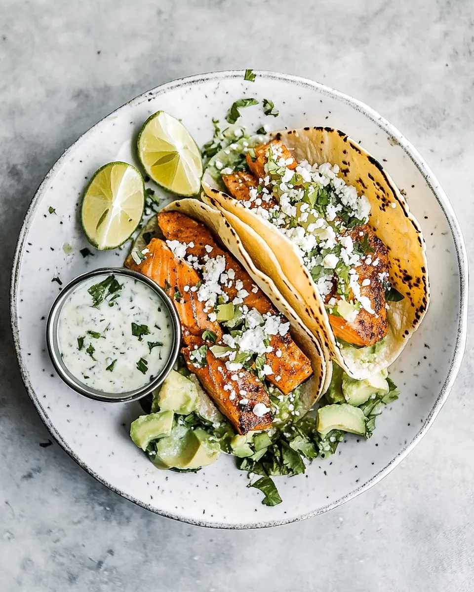 Salmon Tacos
