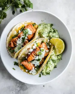 Salmon Tacos