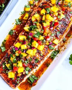 Salmon with Mango Salsa