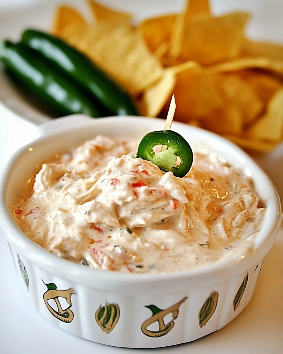Salsa Ranch Chicken Dip