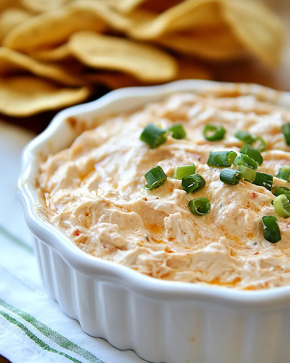 Salsa Ranch Chicken Dip