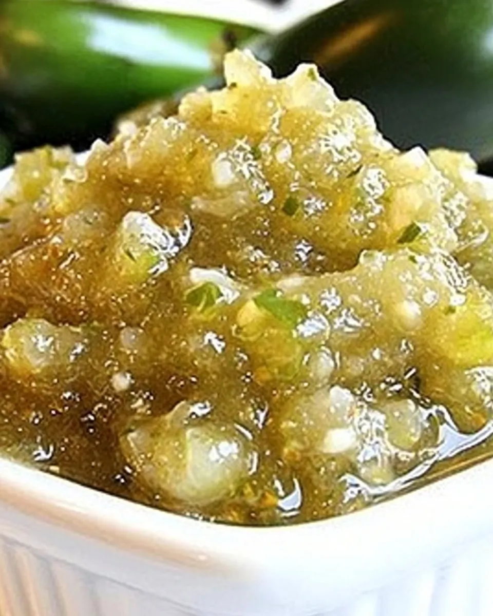 Salsa Verde with Hatch Chiles