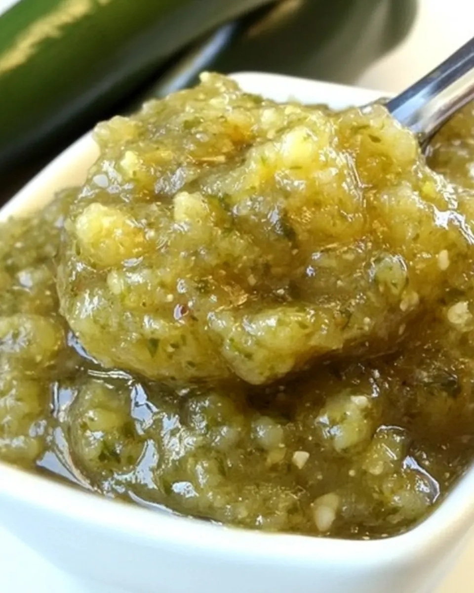 Salsa Verde with Hatch Chiles