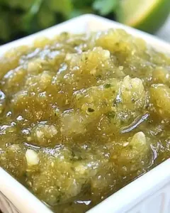 Salsa Verde with Hatch Chiles