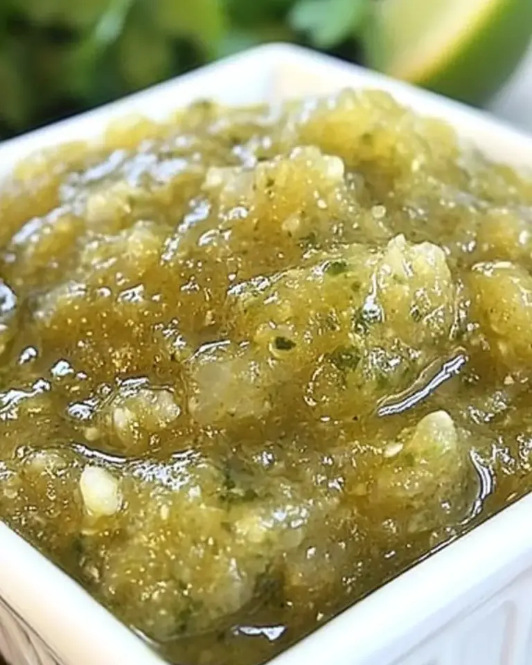 Salsa Verde with Hatch Chiles