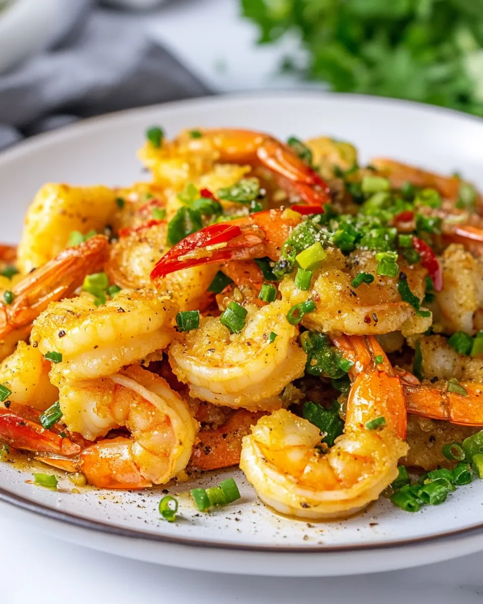 Salt and Pepper Shrimp