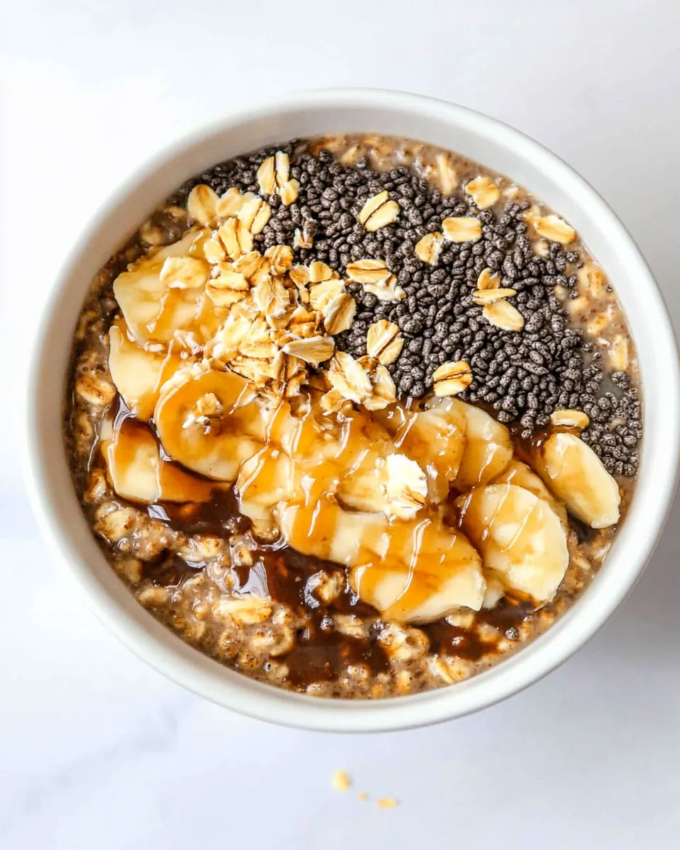 Salted Caramel Overnight Oats