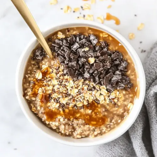Salted Caramel Overnight Oats