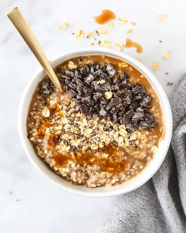 Salted Caramel Overnight Oats