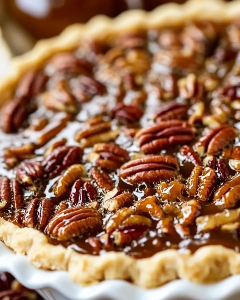 Salted Caramel Pecan Pie