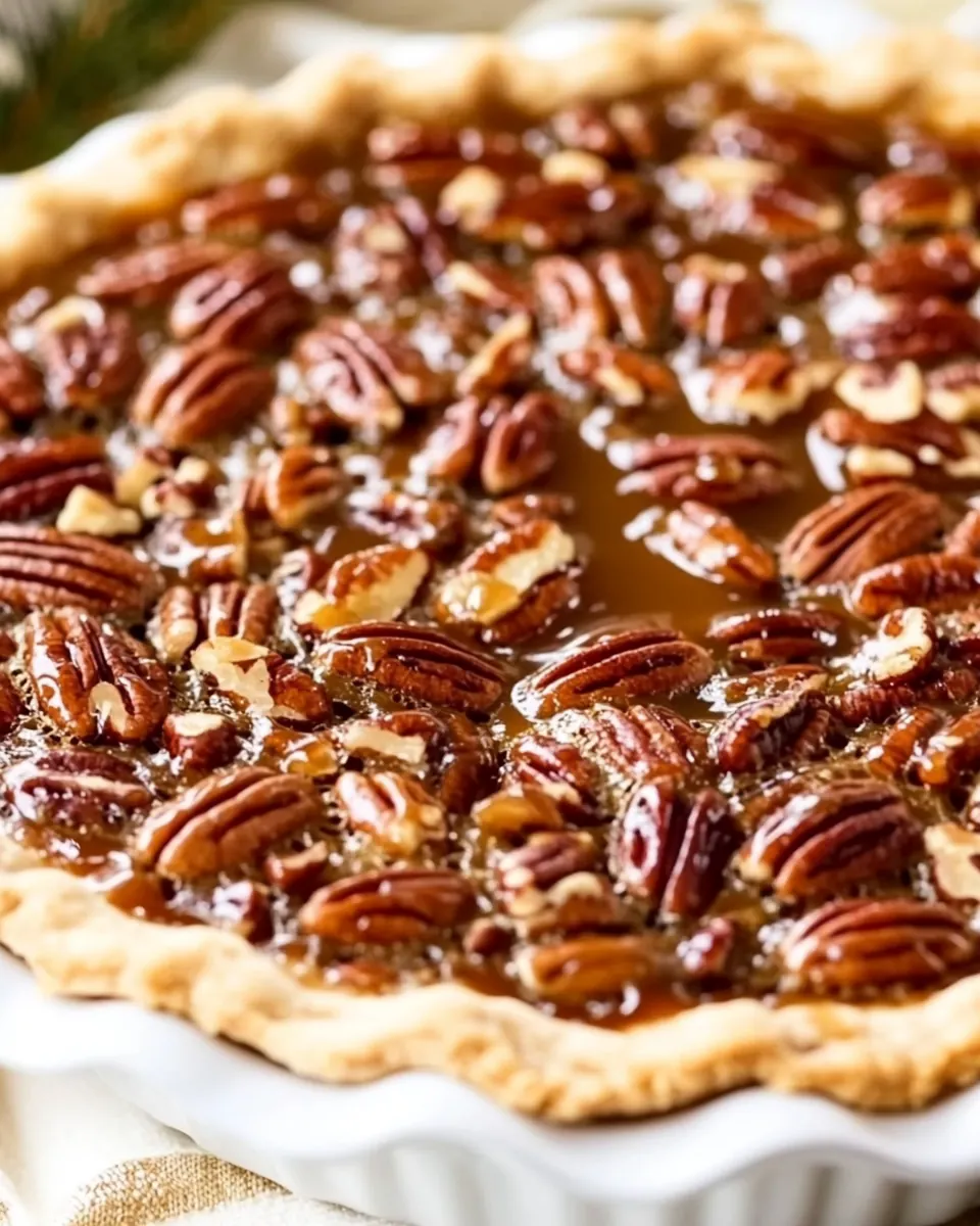 Salted Caramel Pecan Pie