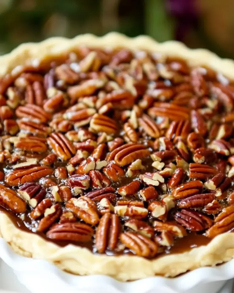 Salted Caramel Pecan Pie