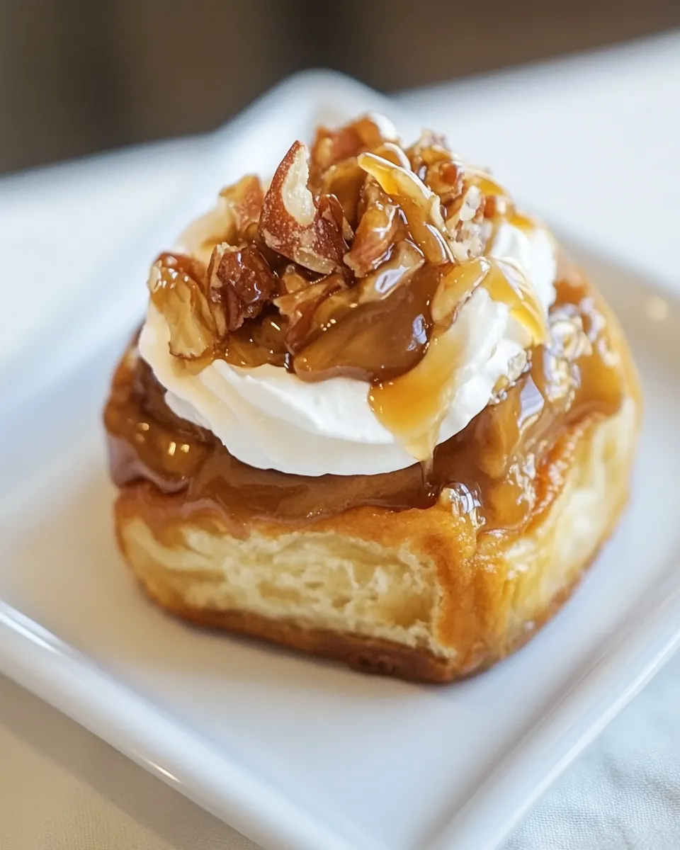 Salted Caramel Sticky Buns
