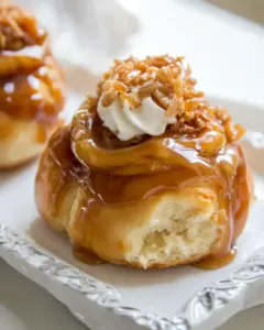 Salted Caramel Sticky Buns