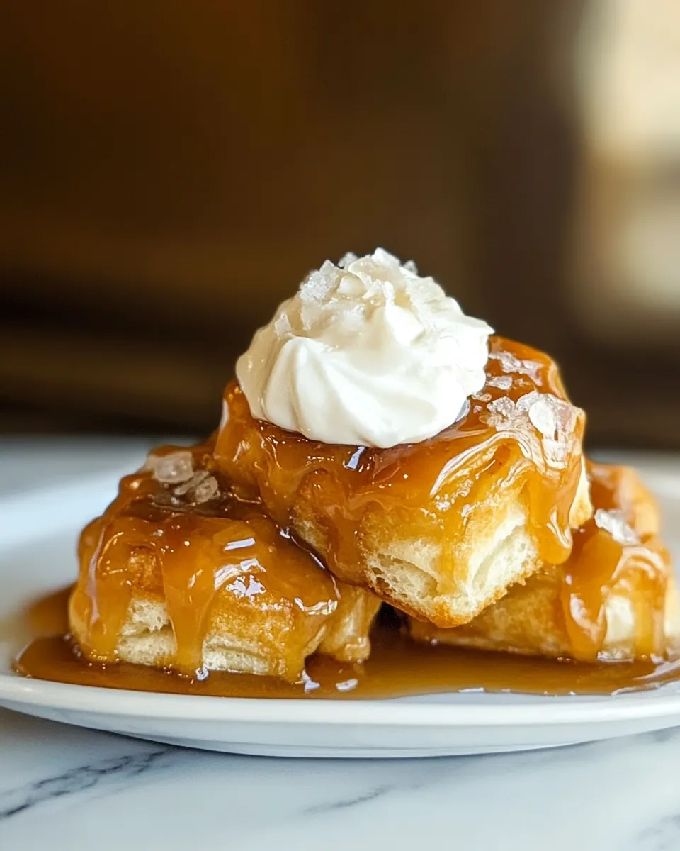 Salted Caramel Sticky Buns