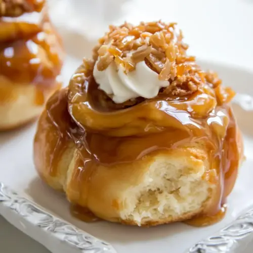 Salted Caramel Sticky Buns