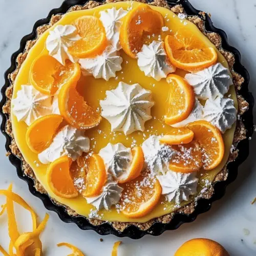 Satsuma Cream Tart