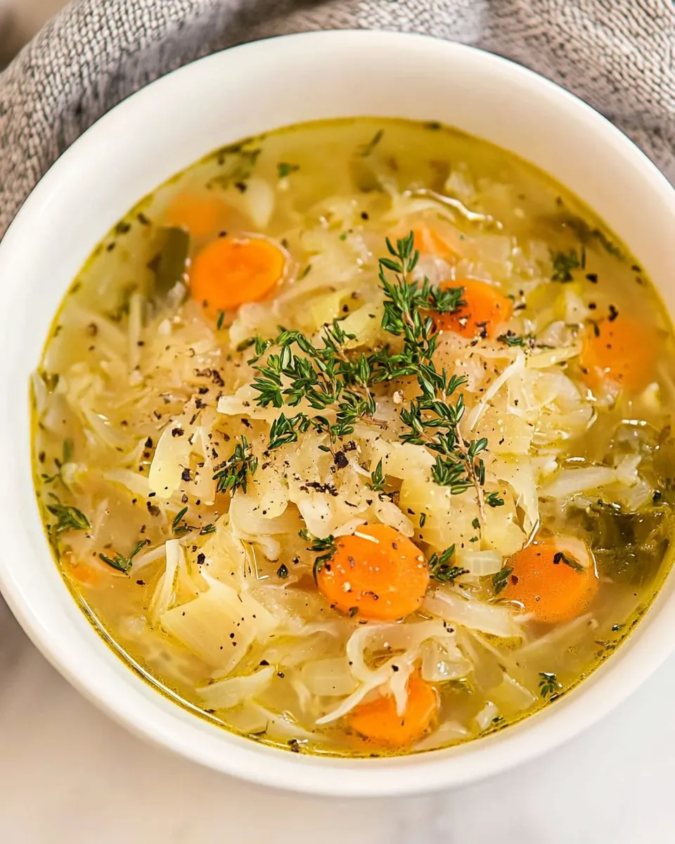 Sauerkraut Soup