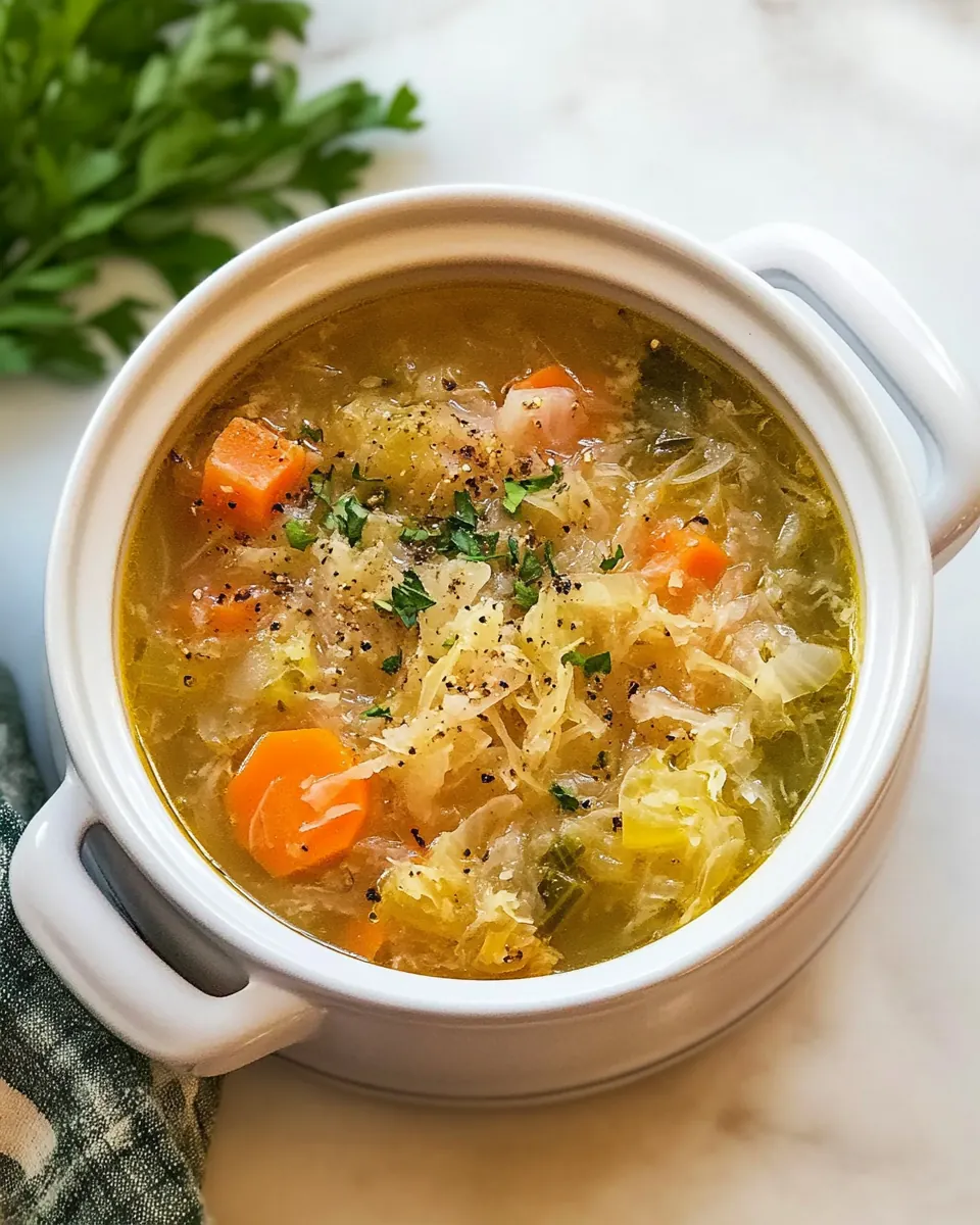Sauerkraut Soup