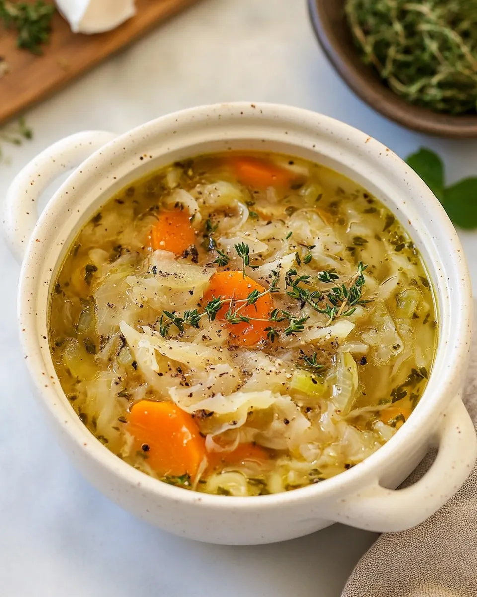 Sauerkraut Soup