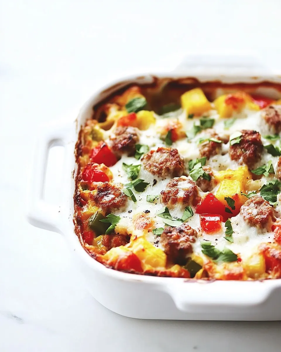 Sausage Breakfast Casserole