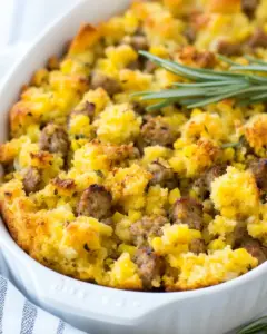 Sausage Cornbread Stuffing