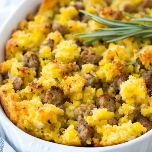 Sausage Cornbread Stuffing
