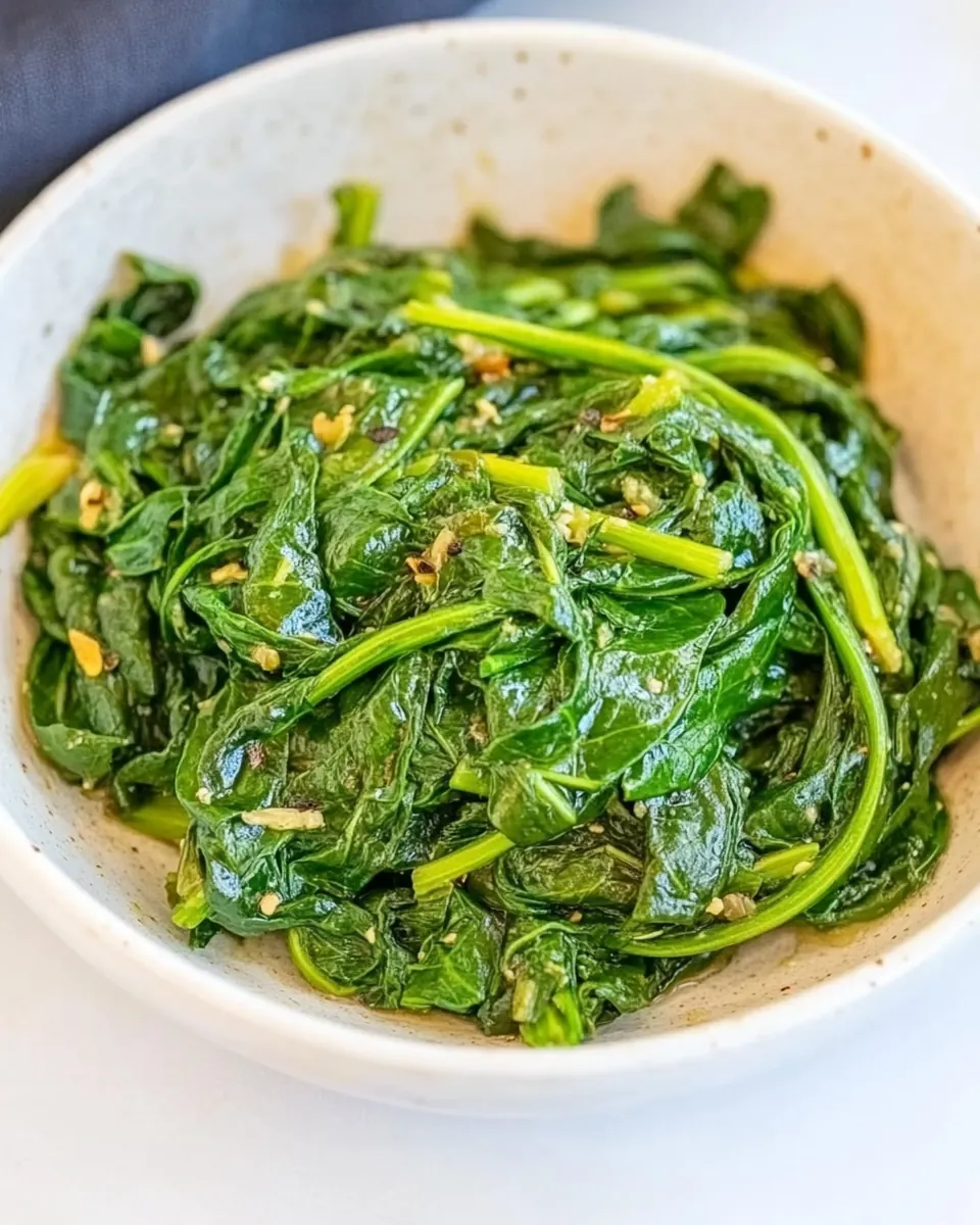 Sauteed Spinach