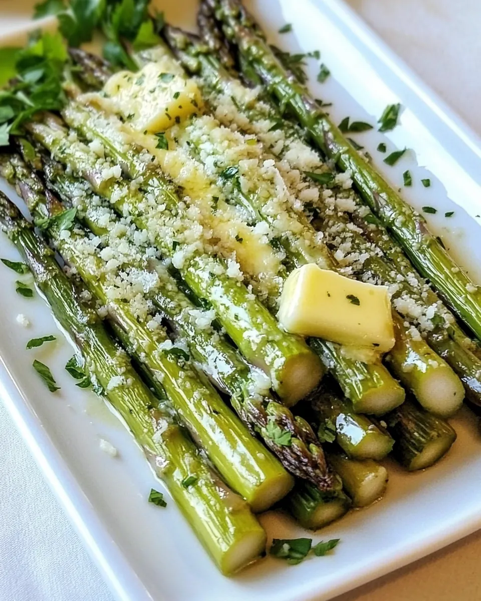 Sauteed Asparagus with Butter and Parmesan