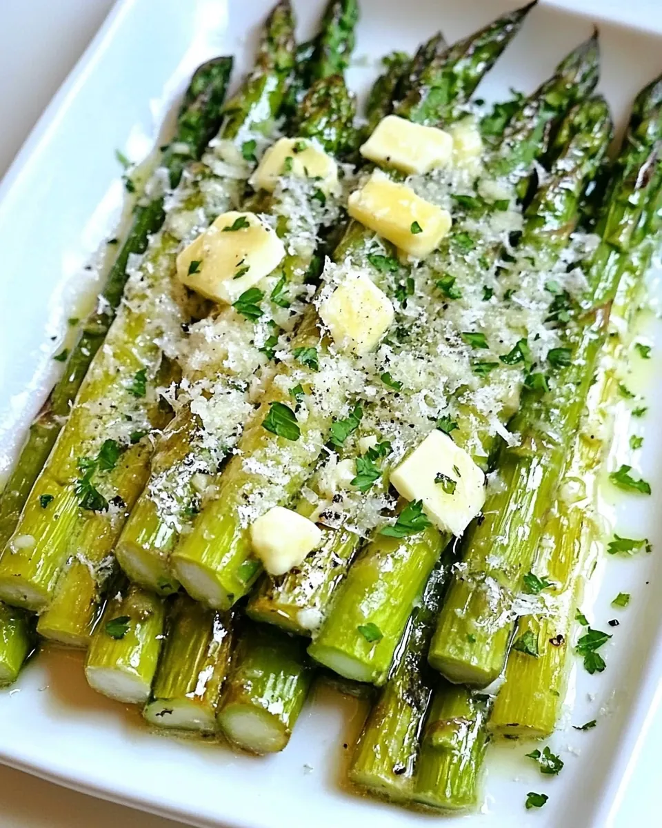 Sauteed Asparagus with Butter and Parmesan