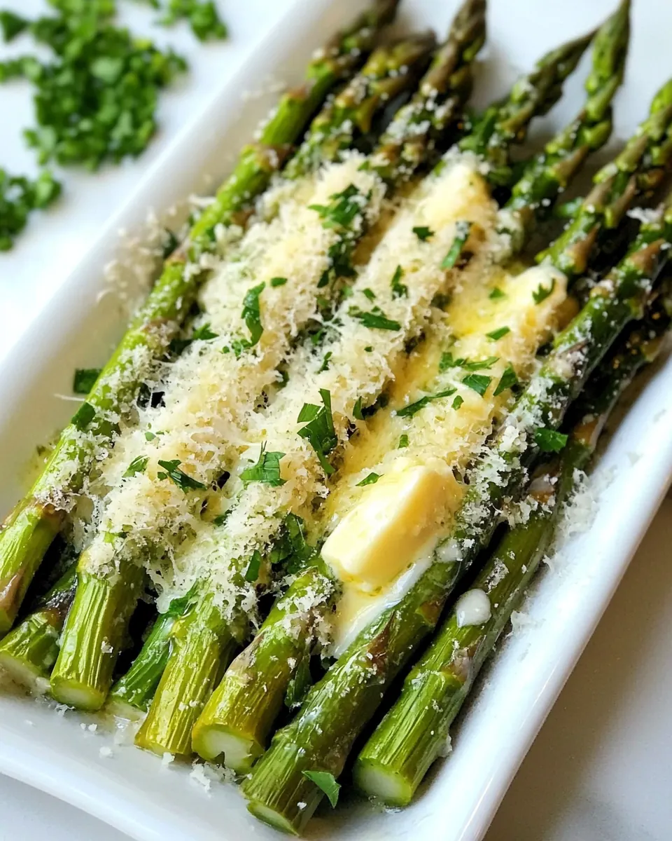 Sauteed Asparagus with Butter and Parmesan