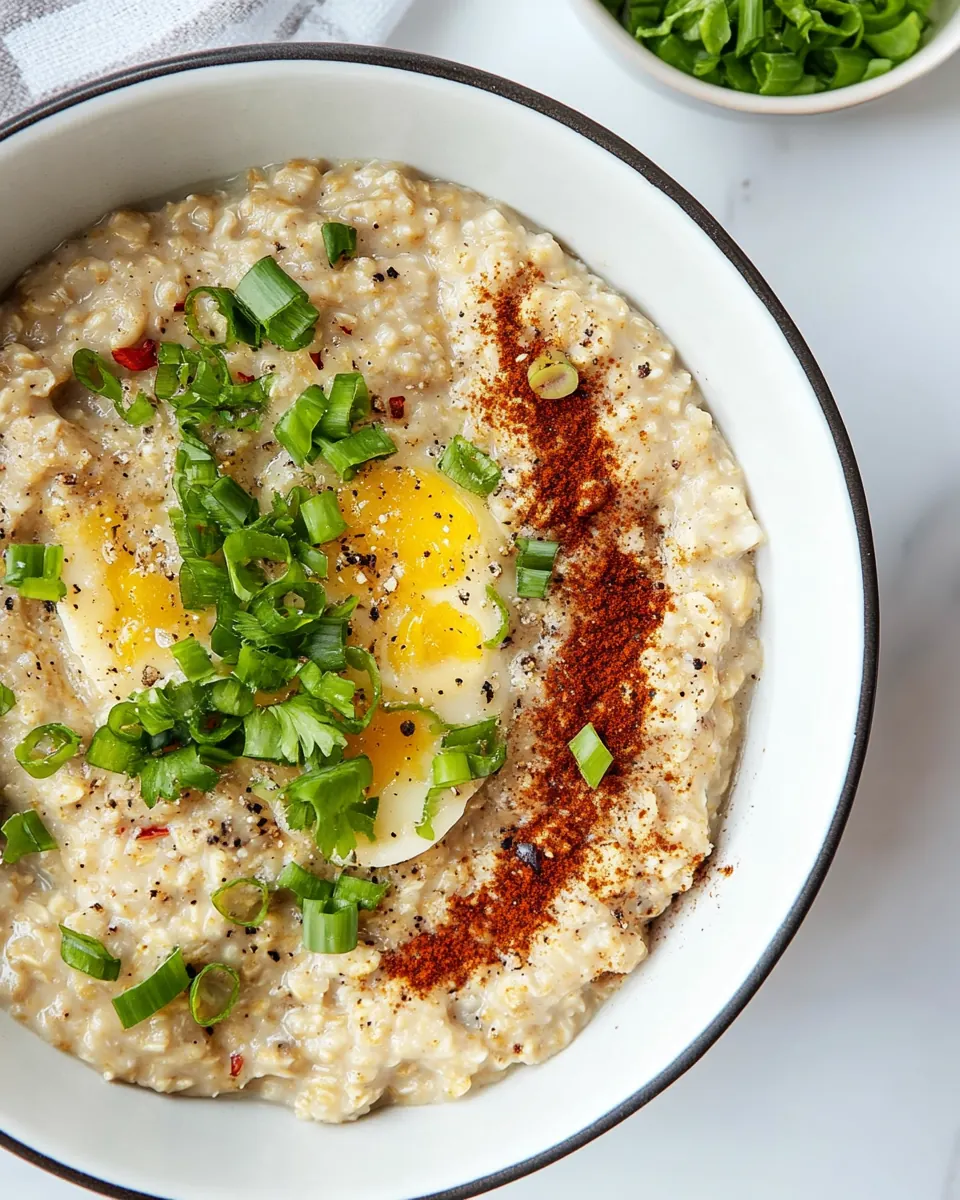 Savory Oatmeal