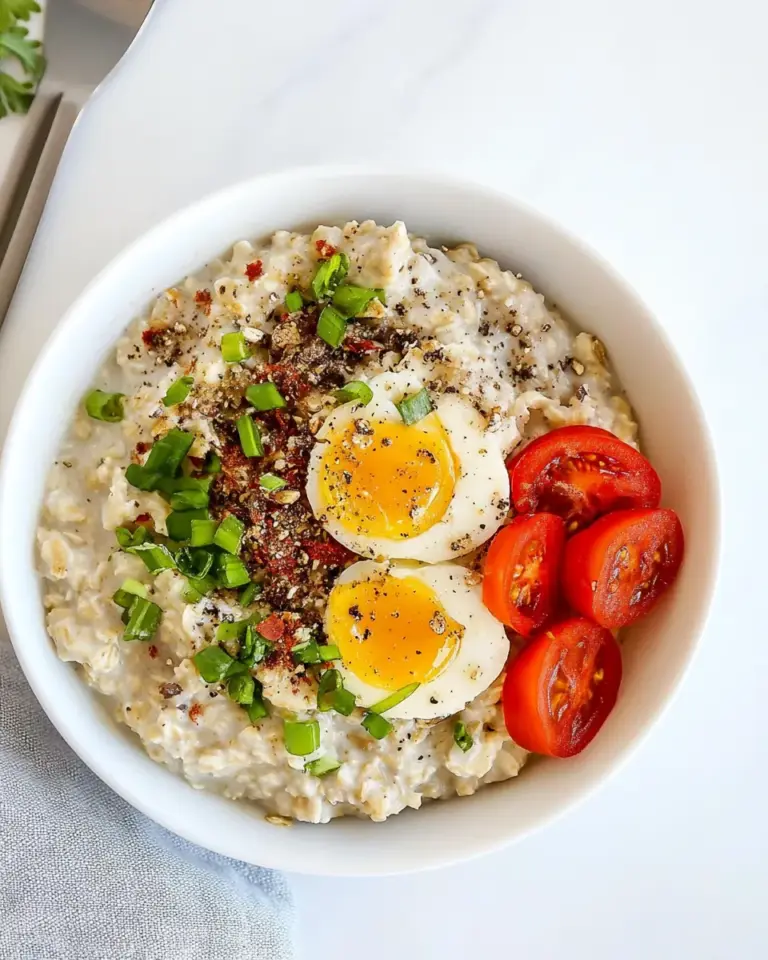 Savory Oatmeal