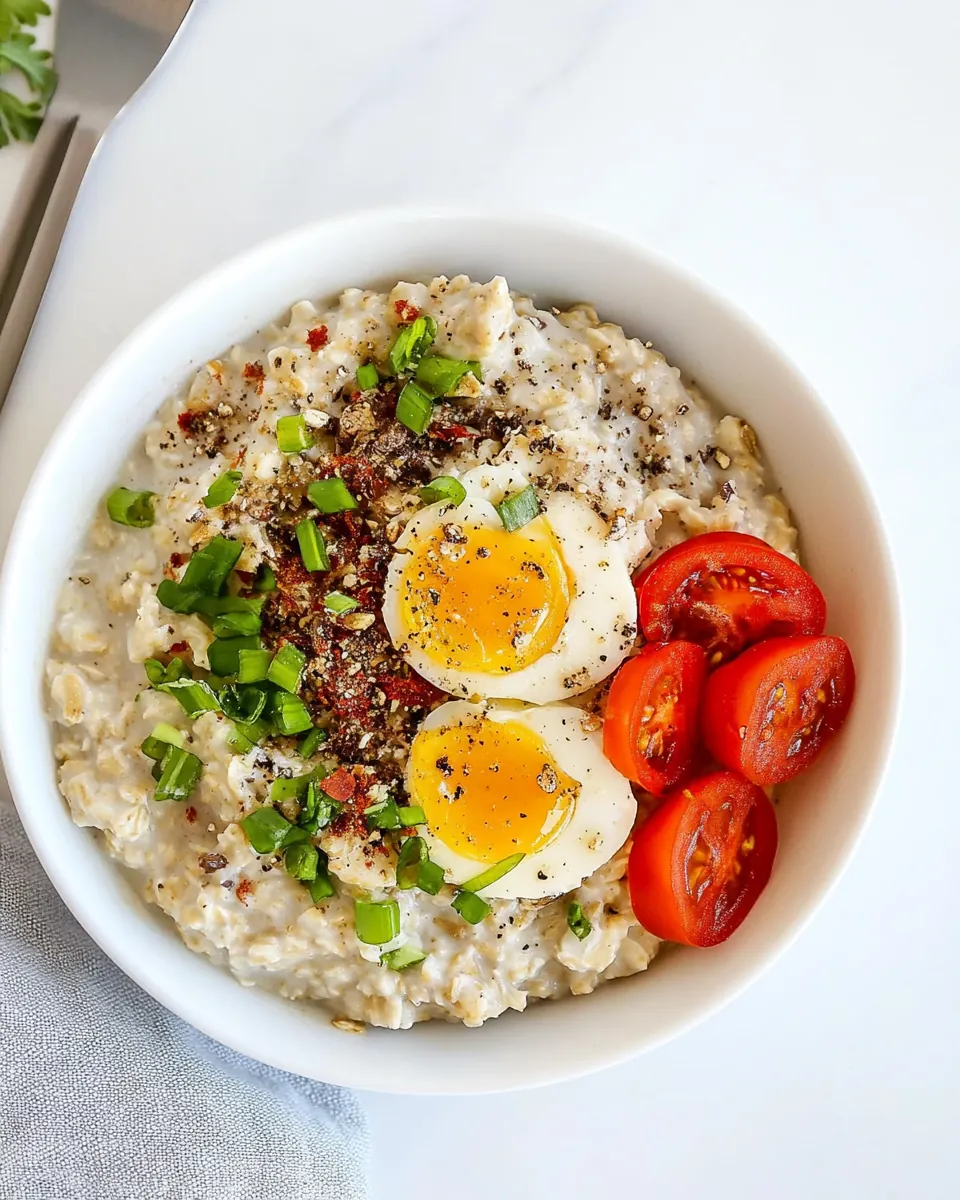 Savory Oatmeal