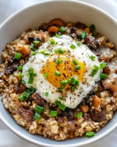 Savory Steel Cut Oats