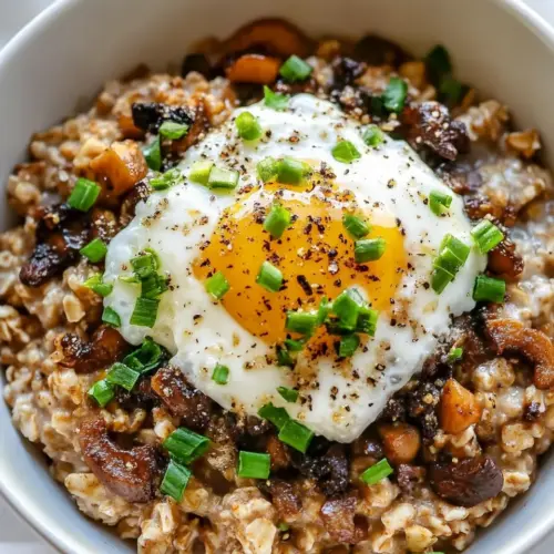 Savory Steel Cut Oats