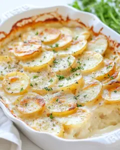 Scalloped Garlic Potatoes