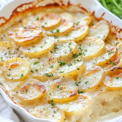 Scalloped Garlic Potatoes