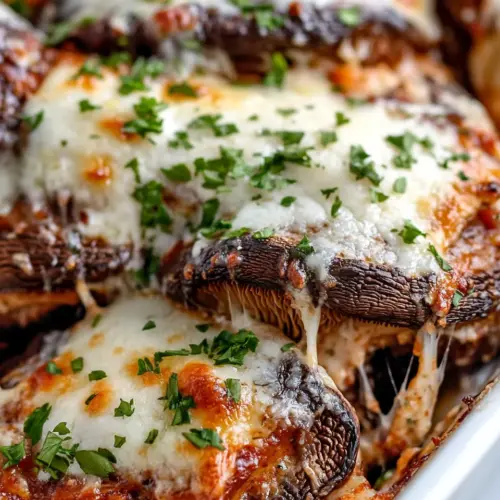 Scalloped Portobello Mushrooms