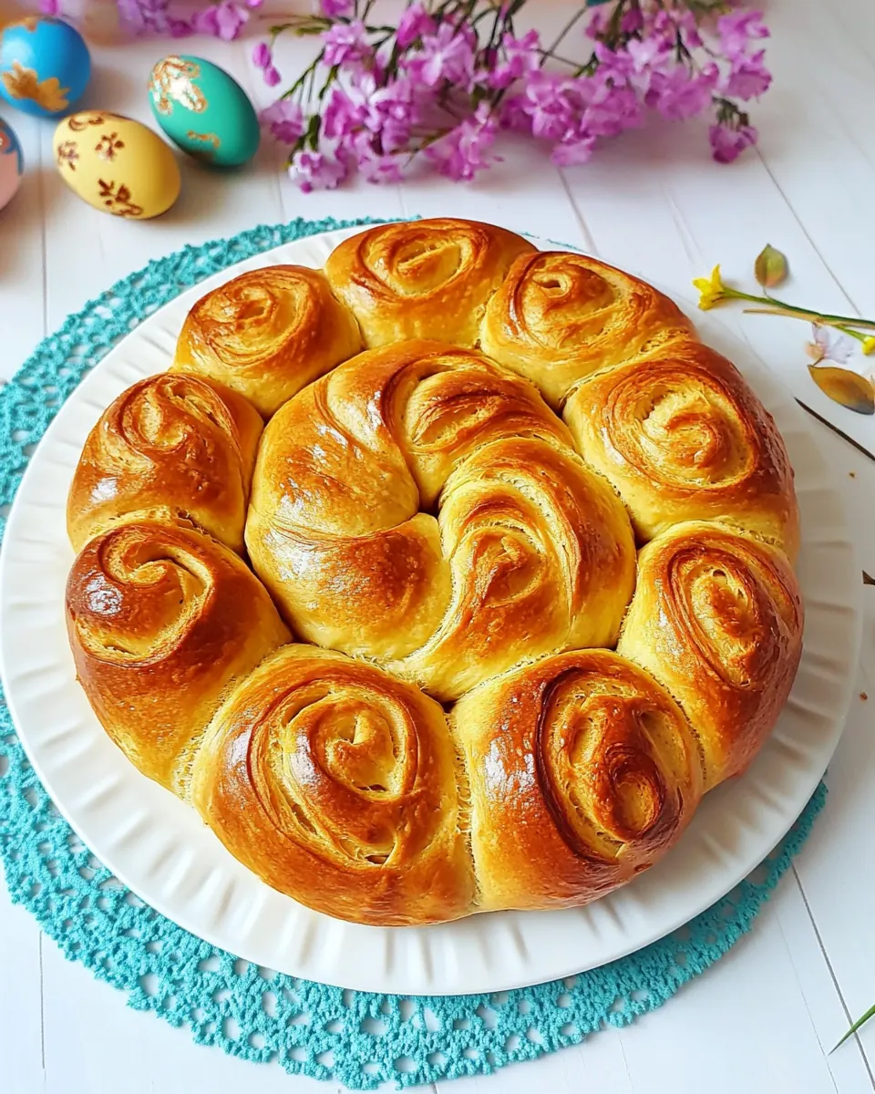 Serbian Easter Bread Uskršnja Pogača