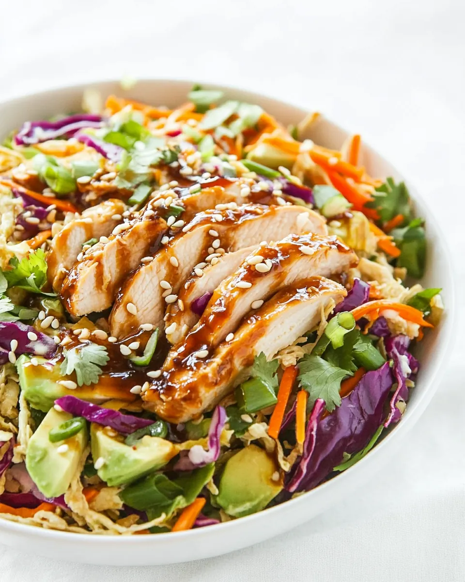Sesame Ginger Chicken Salad
