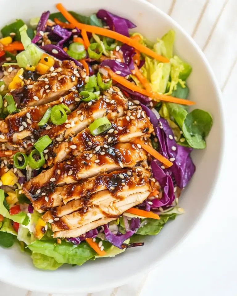 Sesame Ginger Chicken Salad