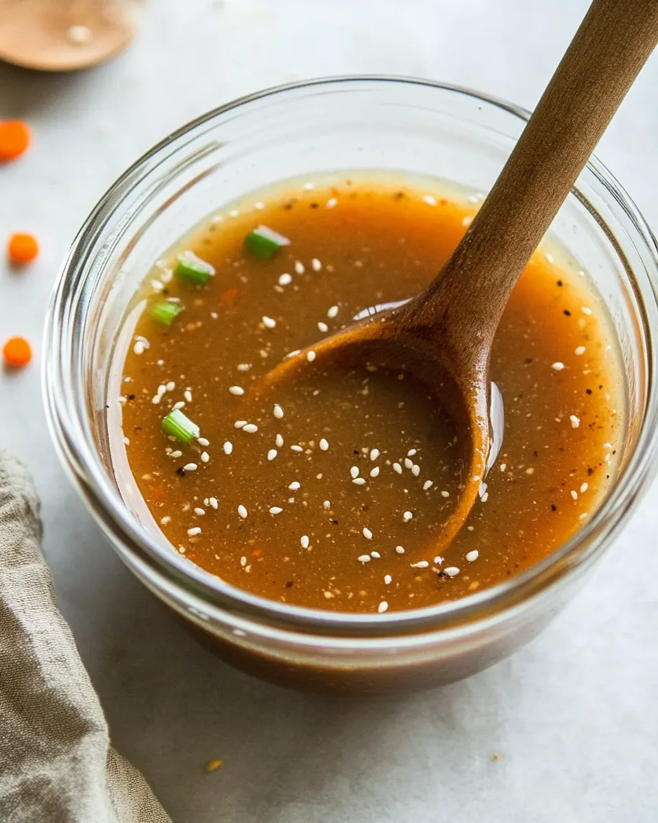 Sesame Ginger Dressing