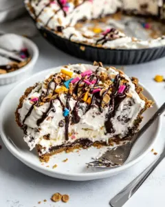 Seven Layer Ice Cream Pie
