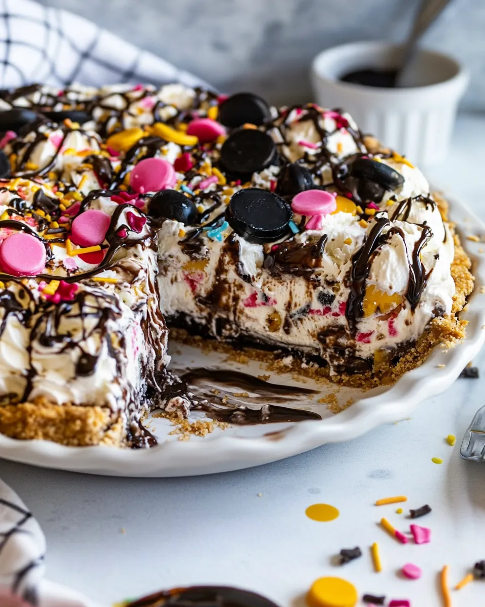 Seven Layer Ice Cream Pie