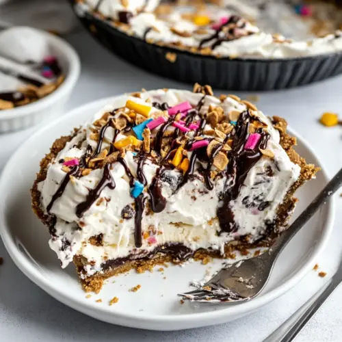 Seven Layer Ice Cream Pie