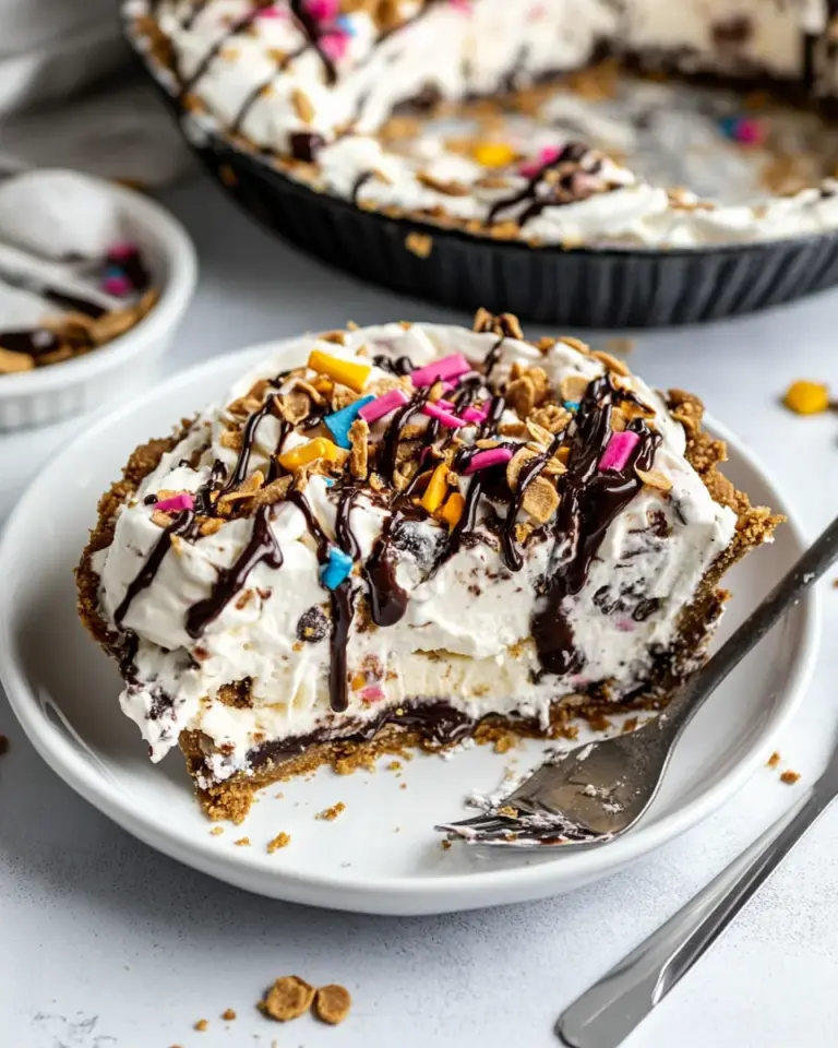 Seven Layer Ice Cream Pie