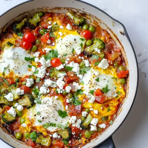 Shakshuka with Brussels and Feta