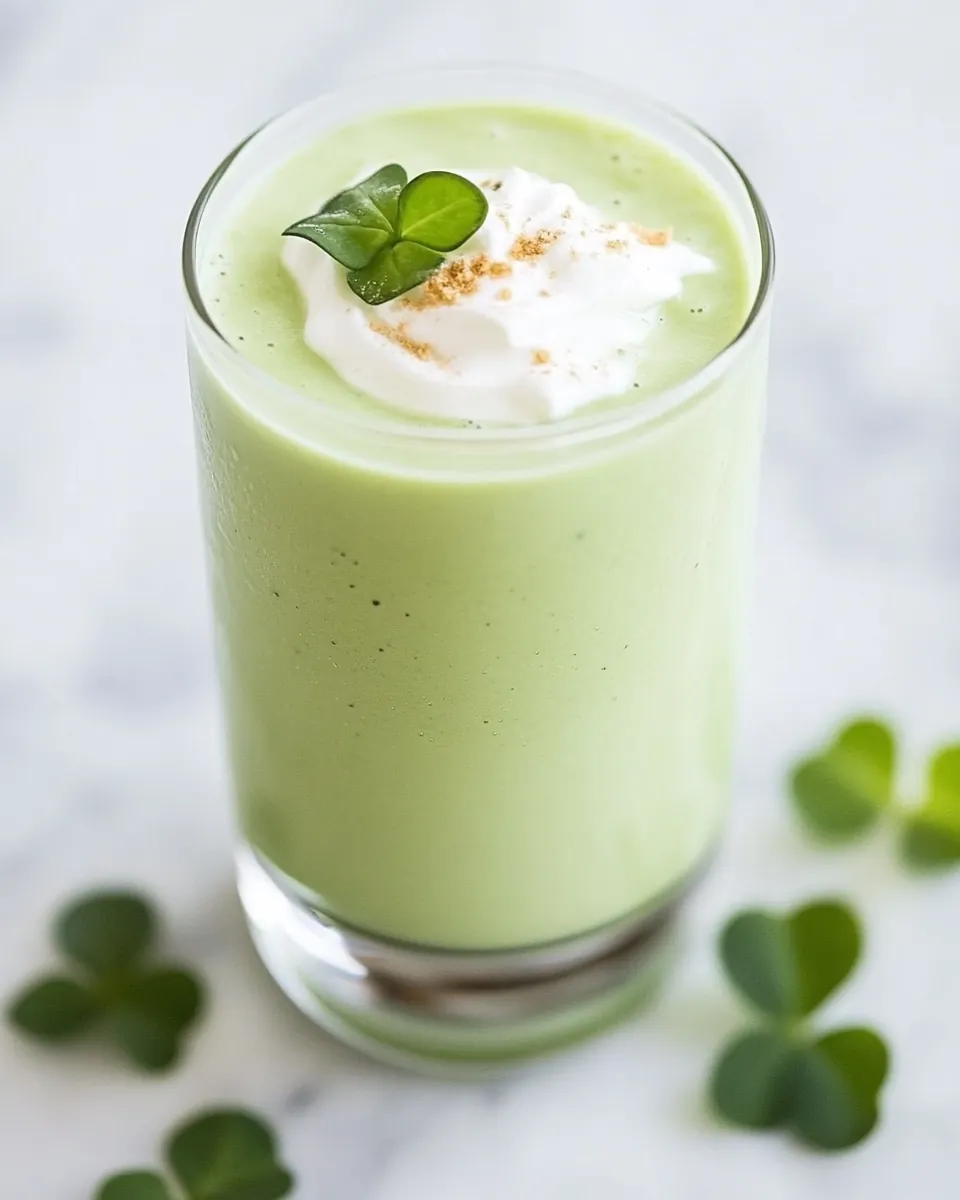 Shamrock Shake Smoothie