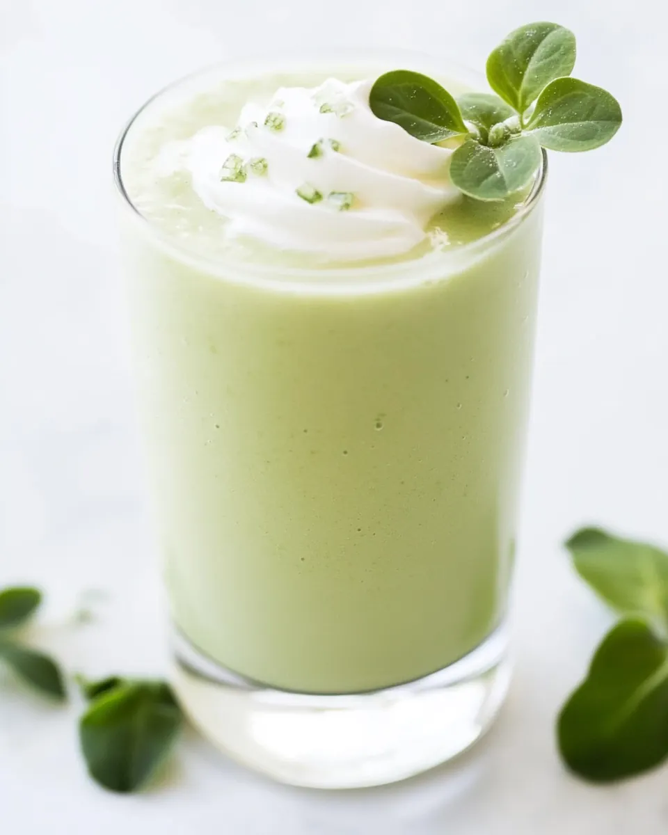 Shamrock Shake Smoothie